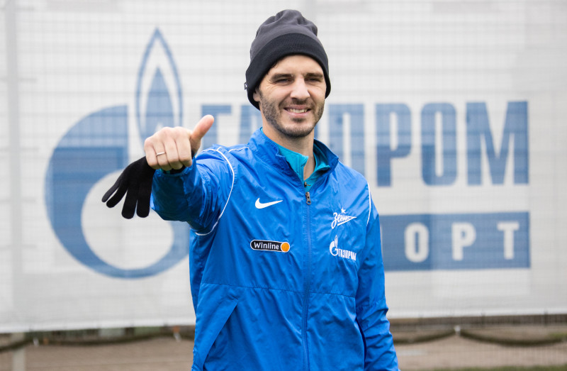 Открытая тренировка «Зенита» перед матчем с «Краснодаром»