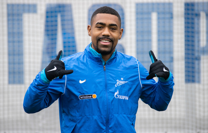 Открытая тренировка «Зенита» перед матчем с «Краснодаром»