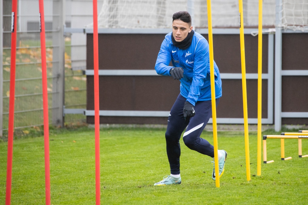 Открытая тренировка «Зенита» перед матчем с «Краснодаром»