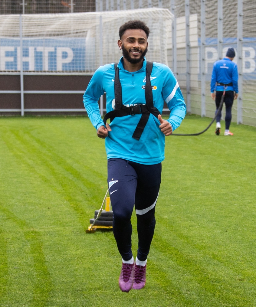 Открытая тренировка «Зенита» перед матчем с «Краснодаром»