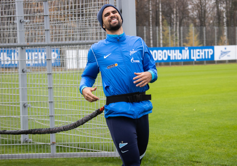 Открытая тренировка «Зенита» перед матчем с «Краснодаром»