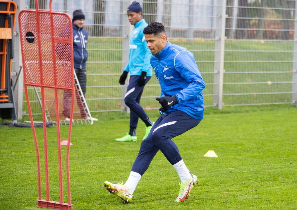 Открытая тренировка «Зенита» перед матчем с «Краснодаром»