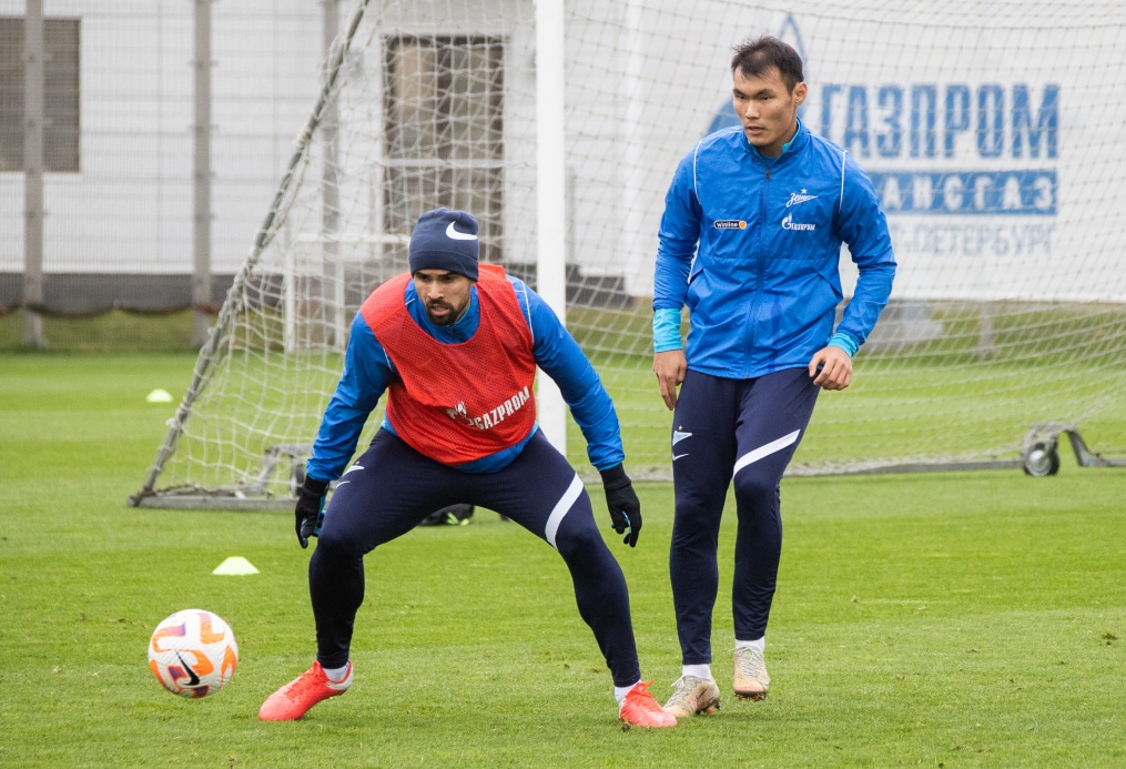 Открытая тренировка «Зенита» перед матчем с «Краснодаром»