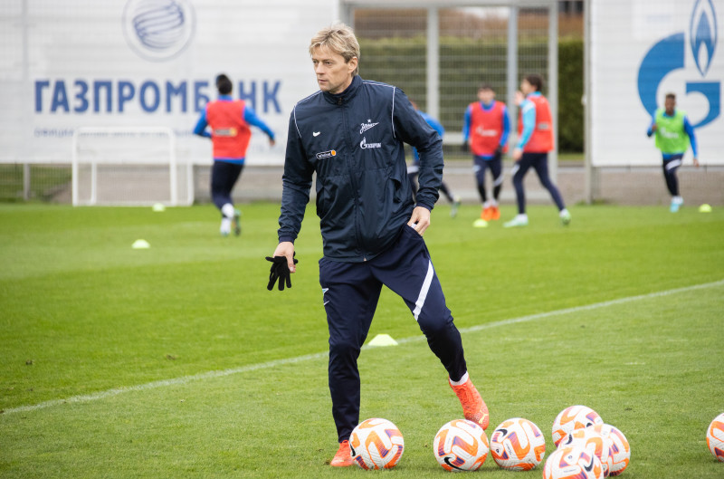 Открытая тренировка «Зенита» перед матчем с «Краснодаром»