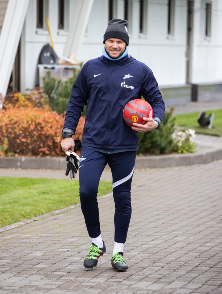 Открытая тренировка «Зенита» перед матчем с «Краснодаром»