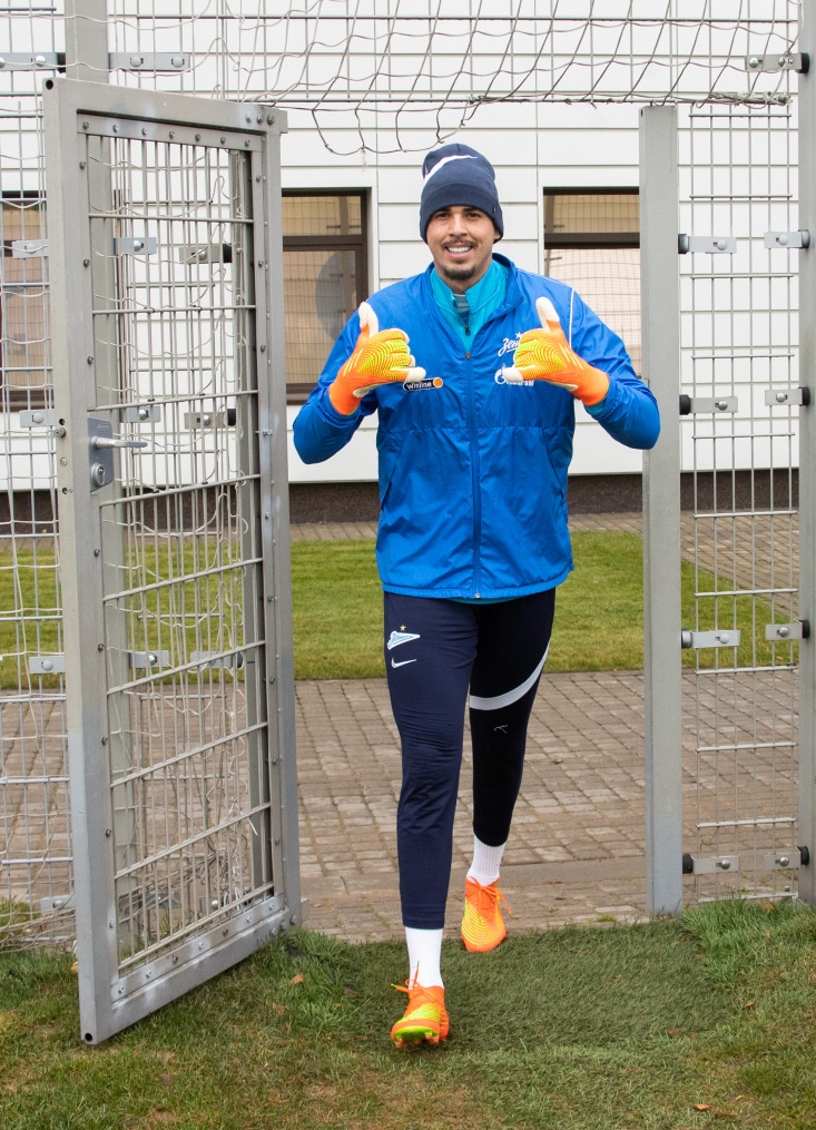 Открытая тренировка «Зенита» перед матчем с «Краснодаром»