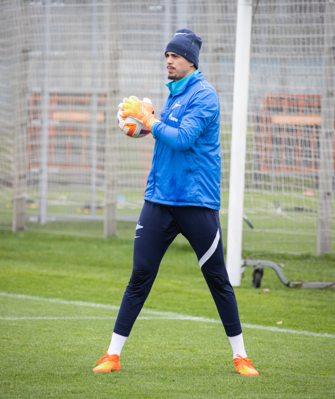 Открытая тренировка «Зенита» перед матчем с «Краснодаром»