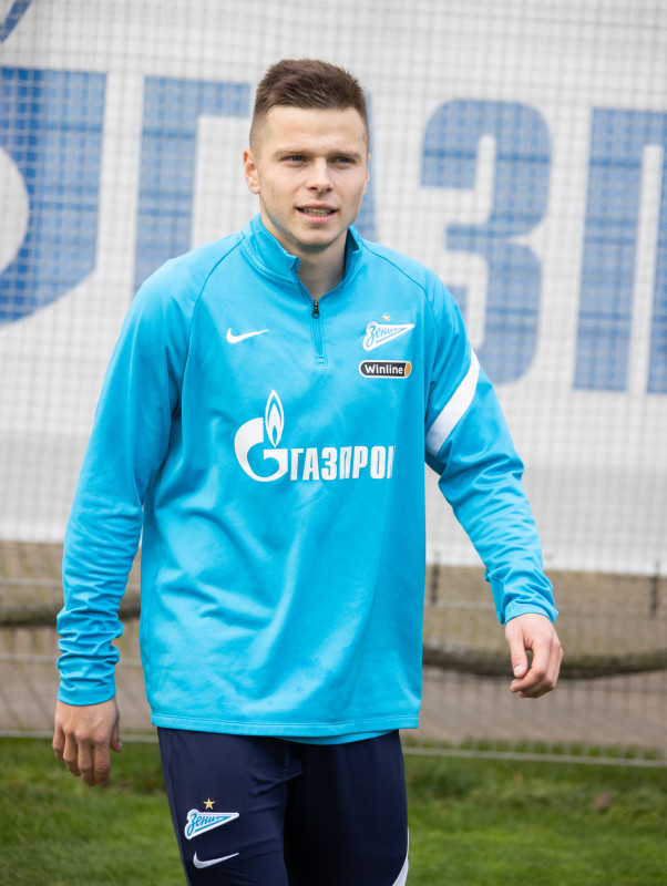 Открытая тренировка «Зенита» перед матчем с «Краснодаром»