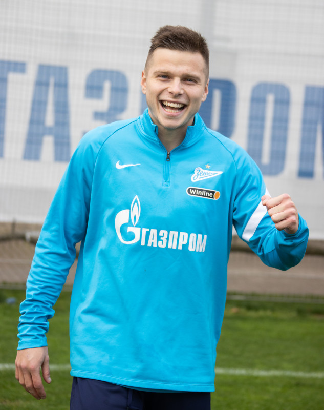 Открытая тренировка «Зенита» перед матчем с «Краснодаром»