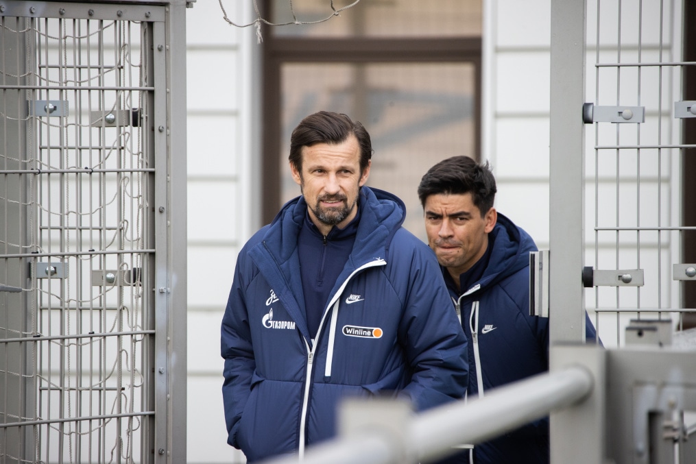 Открытая тренировка «Зенита» перед матчем с «Краснодаром»