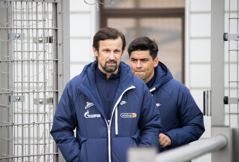 Открытая тренировка «Зенита» перед матчем с «Краснодаром»