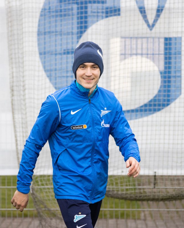 Открытая тренировка «Зенита» перед матчем с «Краснодаром»