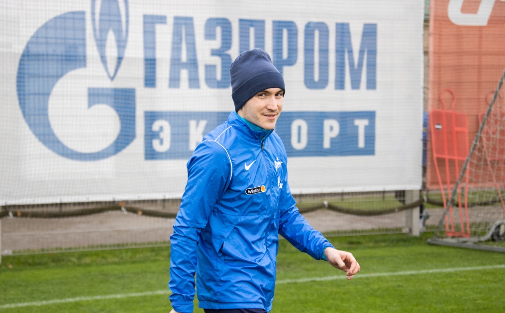Открытая тренировка «Зенита» перед матчем с «Краснодаром»