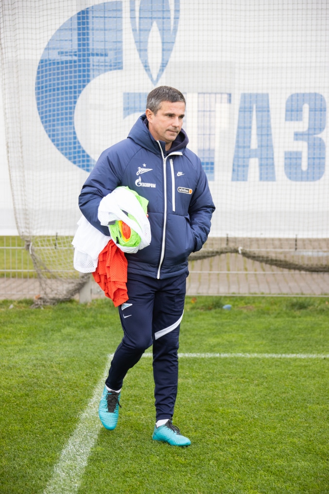 Открытая тренировка «Зенита» перед матчем с «Краснодаром»