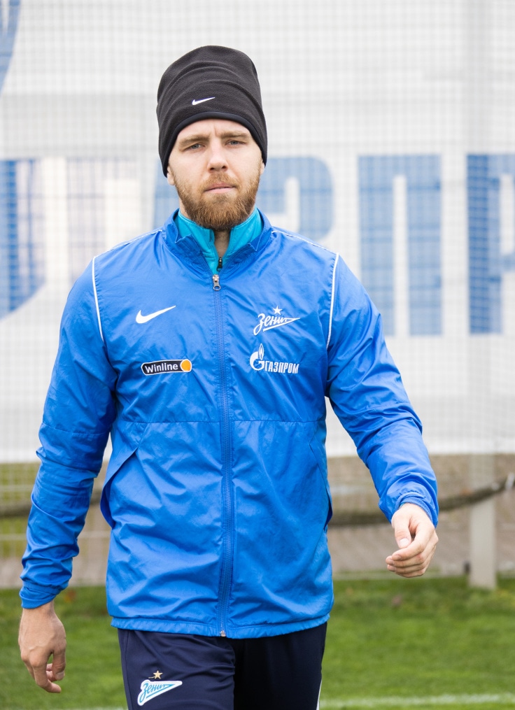 Открытая тренировка «Зенита» перед матчем с «Краснодаром»