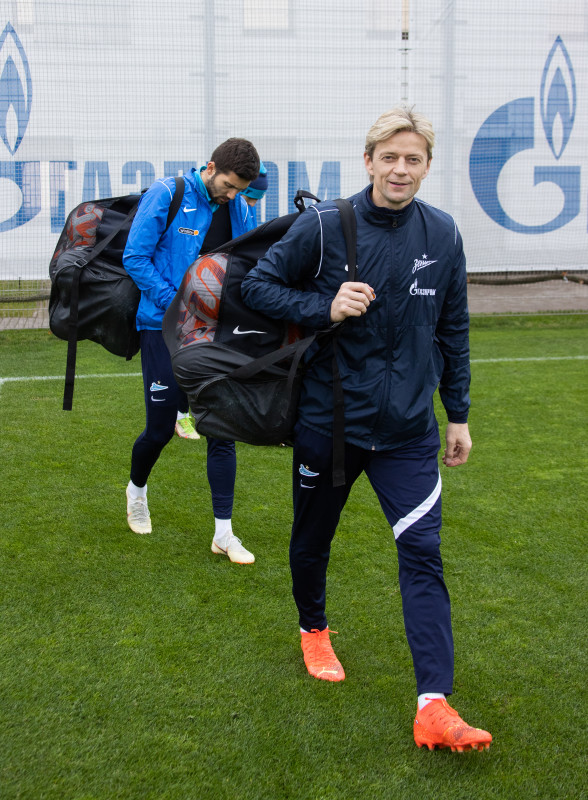 Открытая тренировка «Зенита» перед матчем с «Краснодаром»