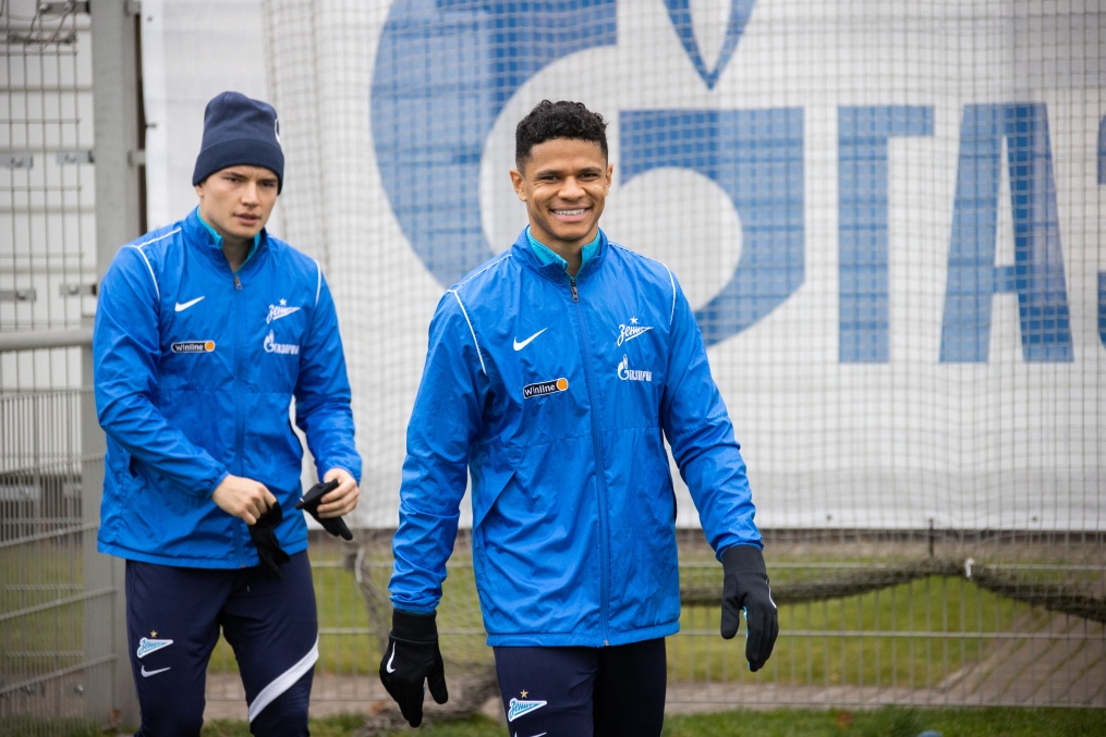 Открытая тренировка «Зенита» перед матчем с «Краснодаром»