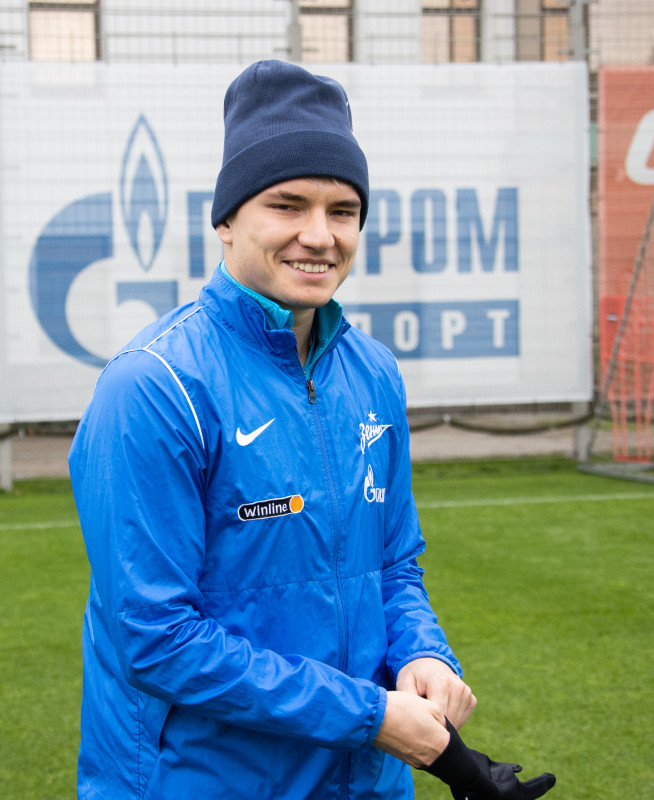 Открытая тренировка «Зенита» перед матчем с «Краснодаром»