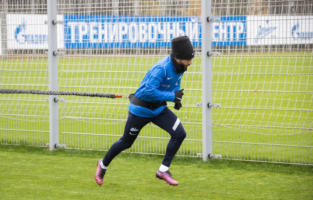 Открытая тренировка «Зенита» перед матчем с «Краснодаром»