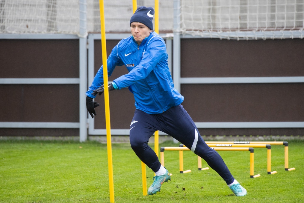 Открытая тренировка «Зенита» перед матчем с «Краснодаром»