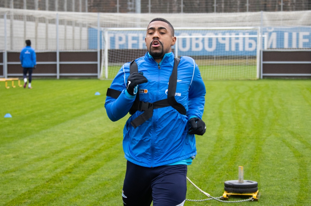 Открытая тренировка «Зенита» перед матчем с «Краснодаром»