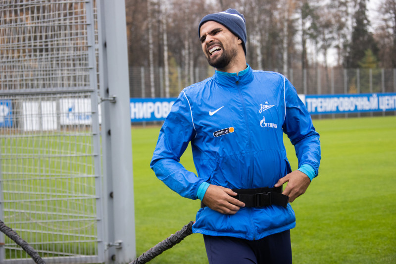 Открытая тренировка «Зенита» перед матчем с «Краснодаром»