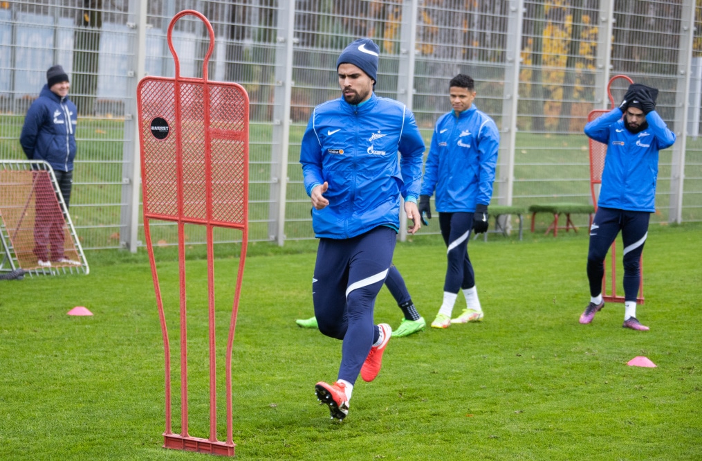 Открытая тренировка «Зенита» перед матчем с «Краснодаром»