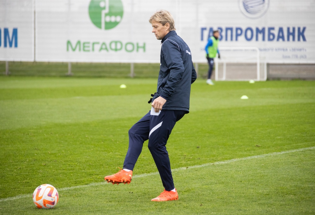 Открытая тренировка «Зенита» перед матчем с «Краснодаром»