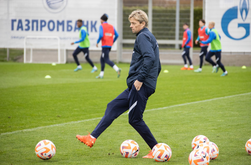 Открытая тренировка «Зенита» перед матчем с «Краснодаром»