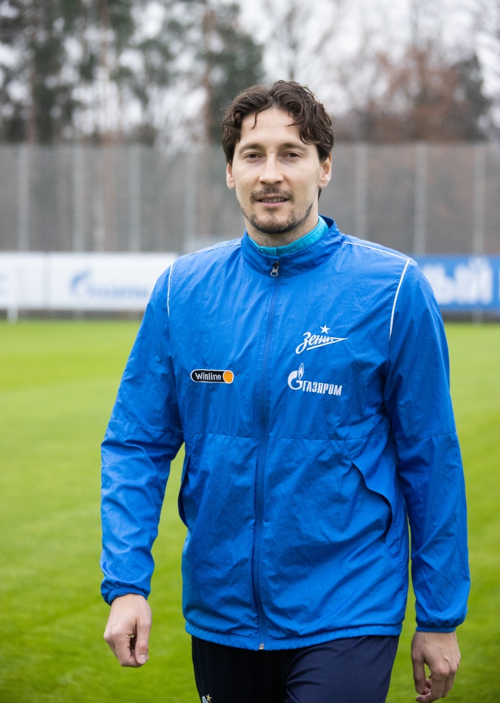 Открытая тренировка «Зенита» перед матчем с«Ахматом»