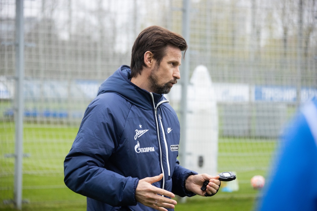 Открытая тренировка «Зенита» перед матчем с«Ахматом»