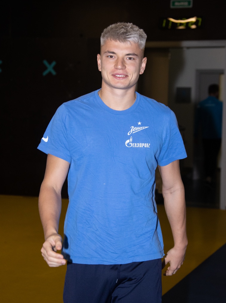 Открытая тренировка «Зенита» перед матчем с«Ахматом»