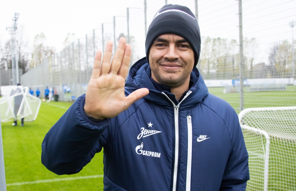 Открытая тренировка «Зенита» перед матчем с«Ахматом»