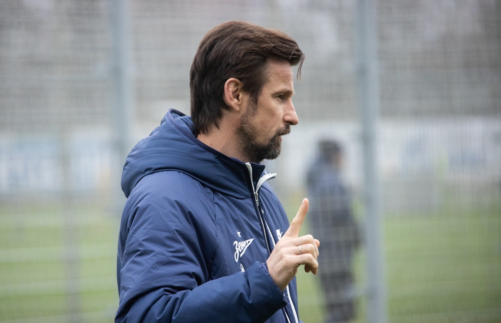 Открытая тренировка «Зенита» перед матчем с«Ахматом»