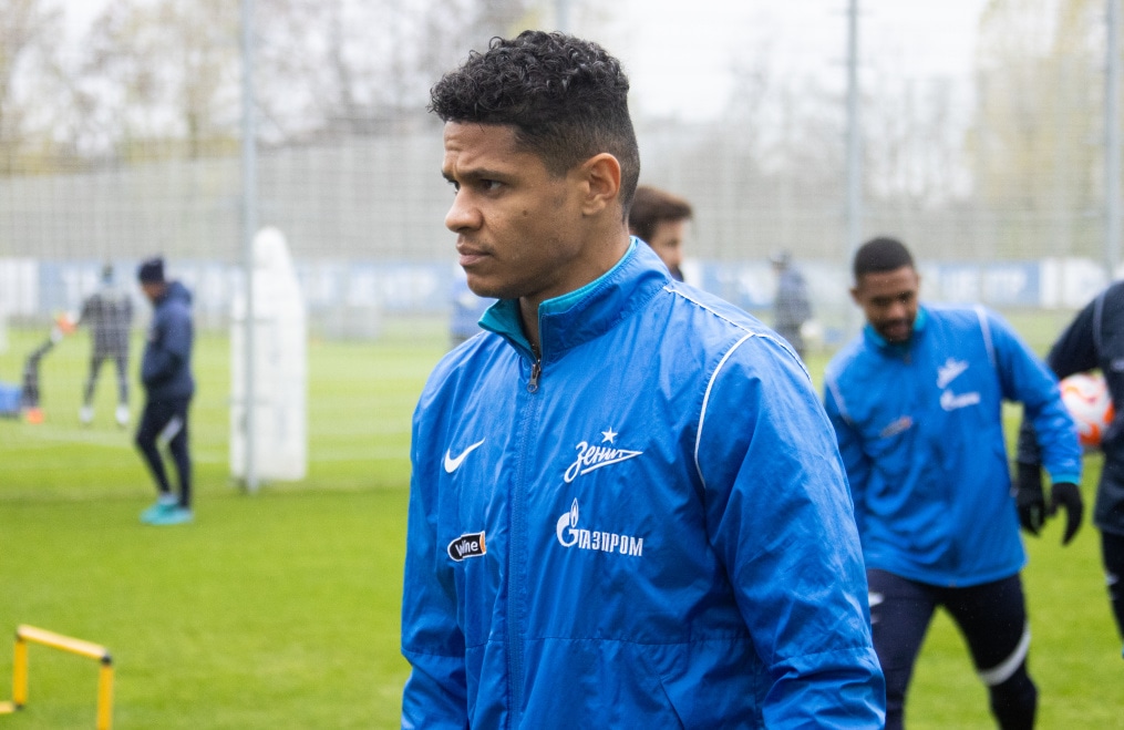 Открытая тренировка «Зенита» перед матчем с«Ахматом»