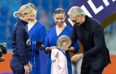 Церемония награждения победителей Winline Кубка России среди женских команд 2022