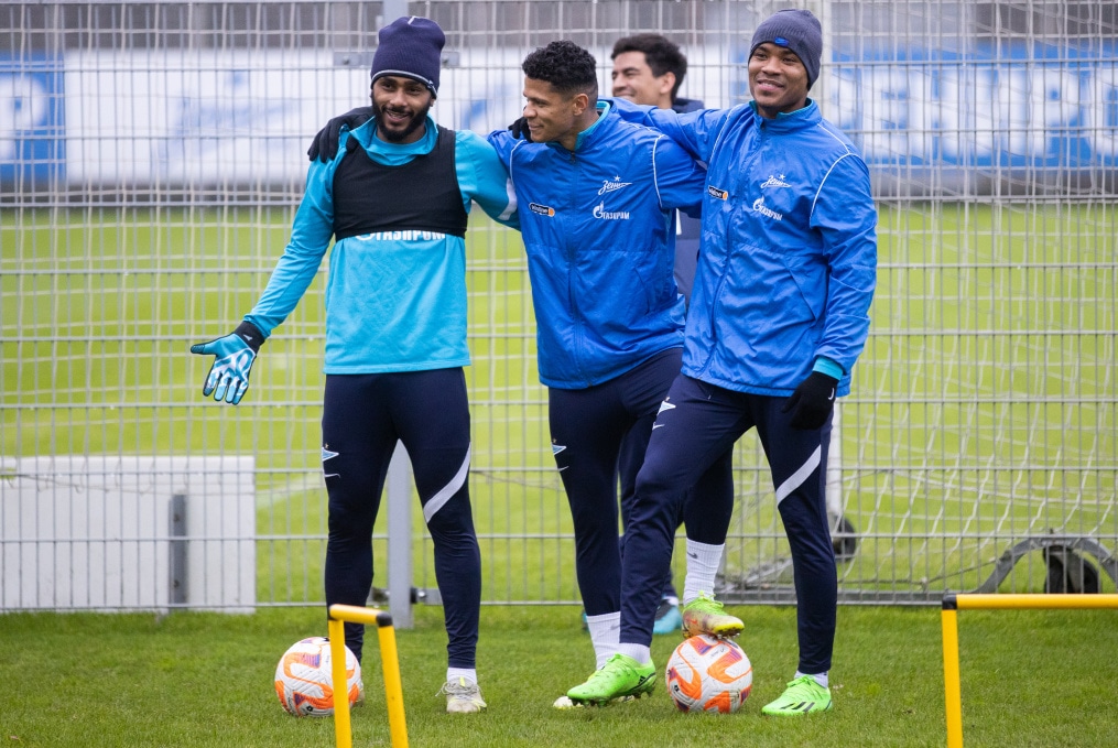 Открытая тренировка «Зенита» перед матчем с «Торпедо»