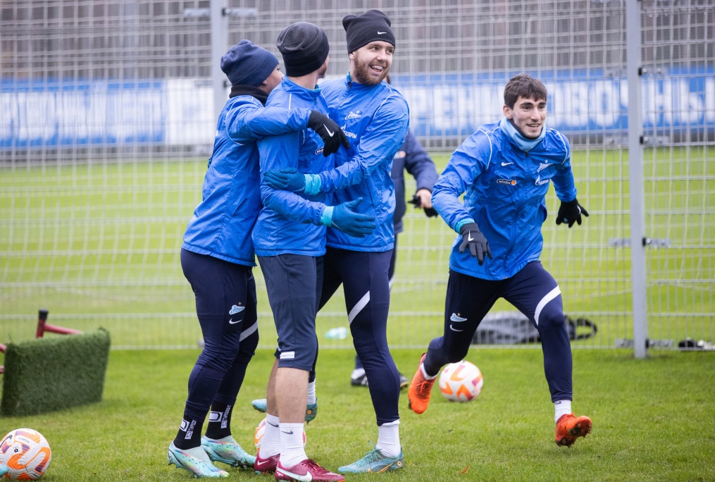 Открытая тренировка «Зенита» перед матчем с «Торпедо»