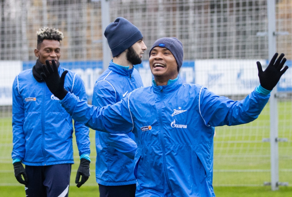 Открытая тренировка «Зенита» перед матчем с «Торпедо»