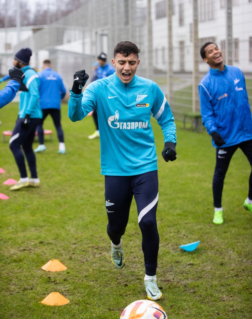 Открытая тренировка «Зенита» перед матчем с «Торпедо»