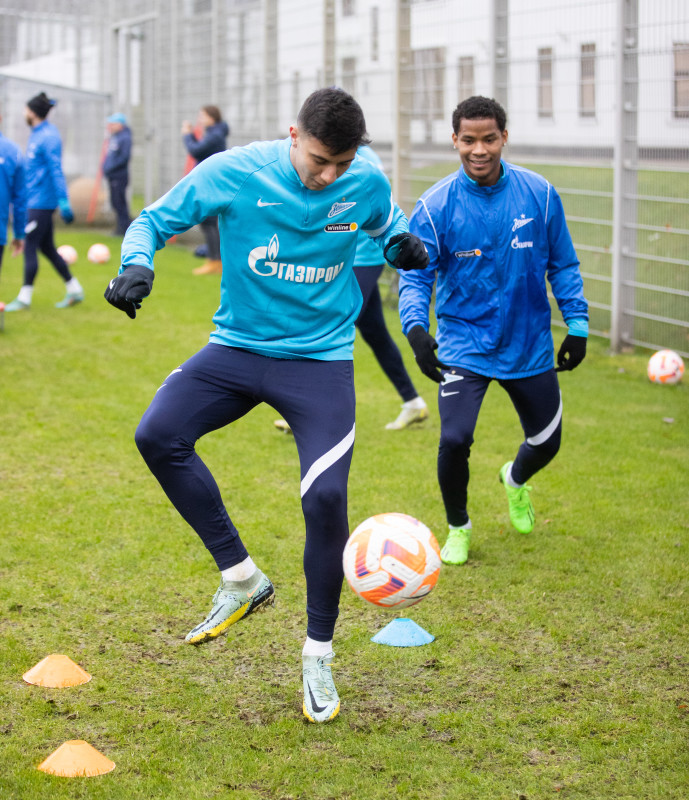 Открытая тренировка «Зенита» перед матчем с «Торпедо»