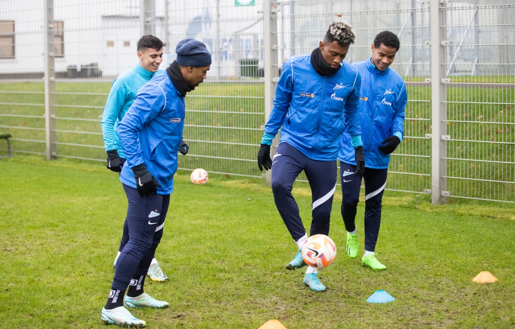 Открытая тренировка «Зенита» перед матчем с «Торпедо»