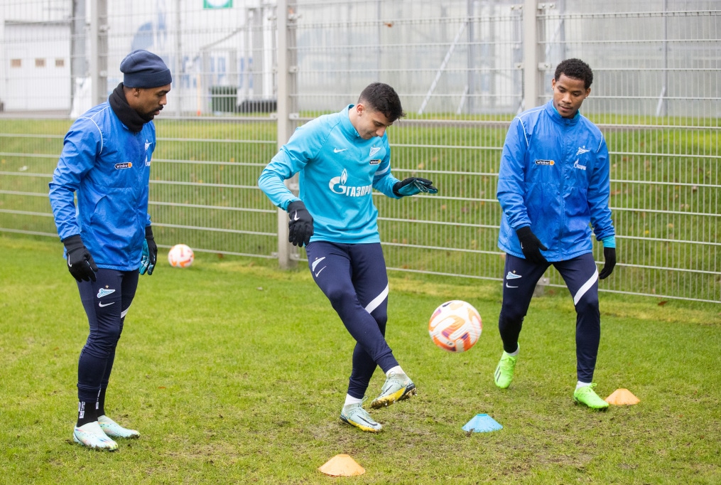 Открытая тренировка «Зенита» перед матчем с «Торпедо»