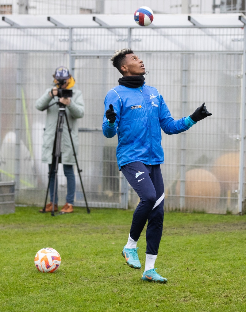 Открытая тренировка «Зенита» перед матчем с «Торпедо»