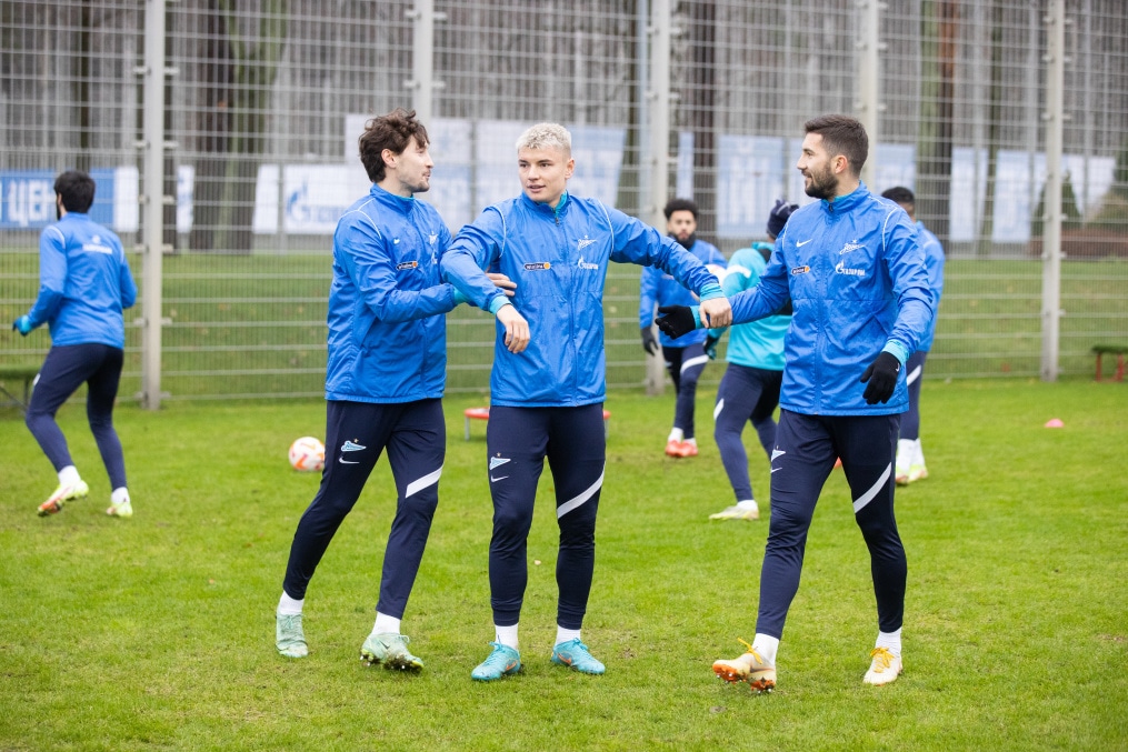 Открытая тренировка «Зенита» перед матчем с «Торпедо»