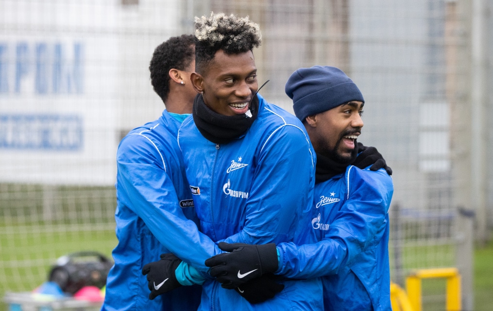 Открытая тренировка «Зенита» перед матчем с «Торпедо»