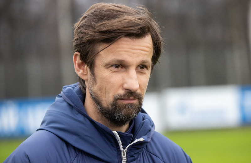 Сергей Семак на пресс-брифинге перед матчем с «Торпедо»