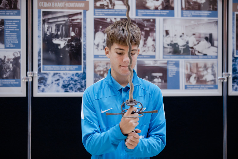 Воспитанники Академии на экскурсии в Военно-Морском музее