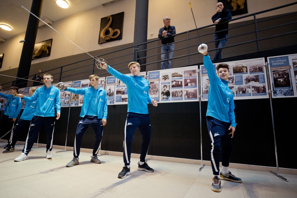 Воспитанники Академии на экскурсии в Военно-Морском музее