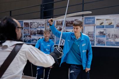 Воспитанники Академии на экскурсии в Военно-Морском музее